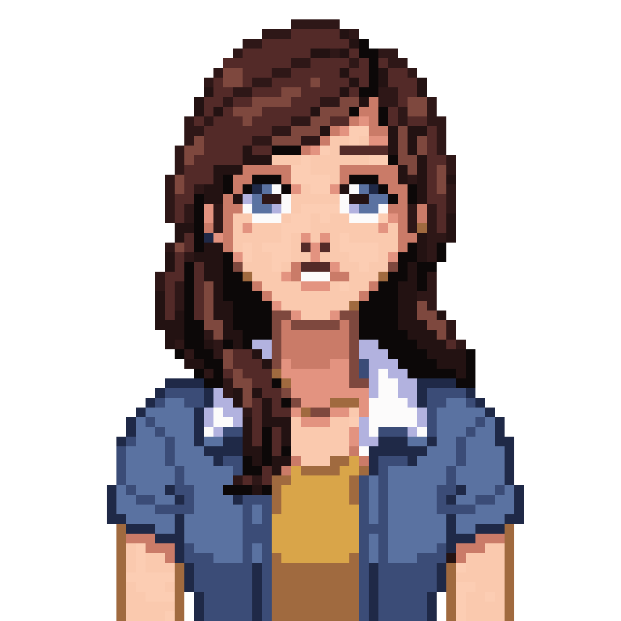 Stardew Valley NPC Bust Portrait pixel art