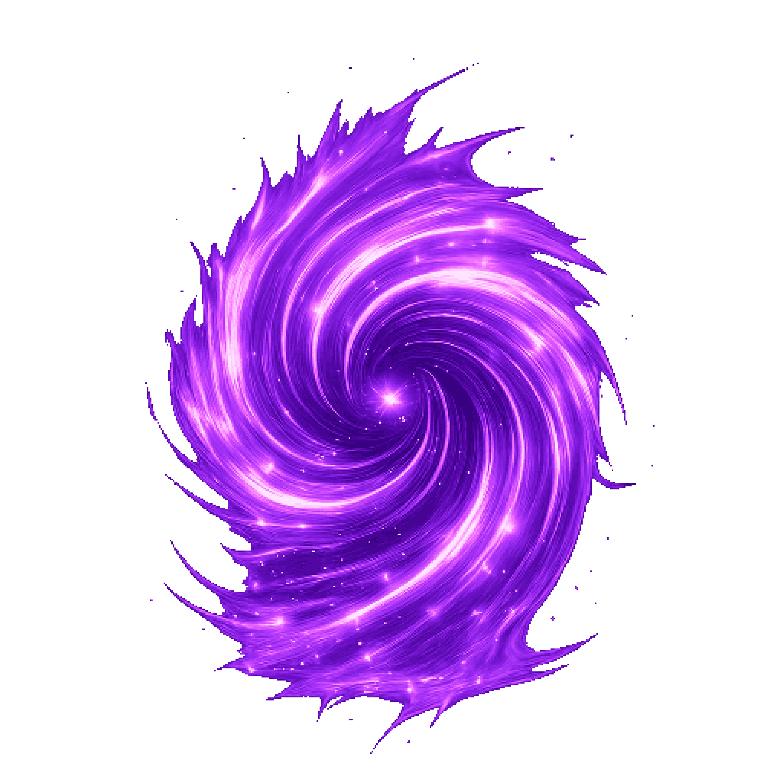 Purple Magic Portal Spinning pixel art