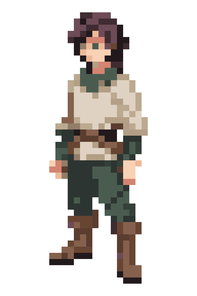18 Year Old Knight's Squire pixel art