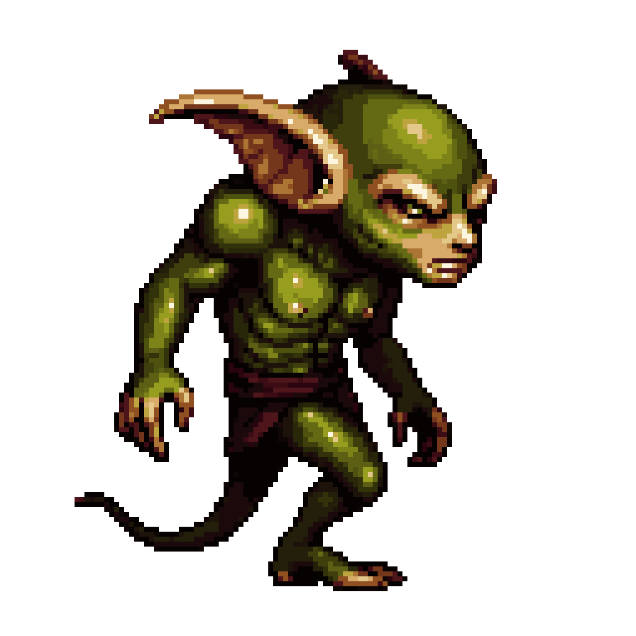 Goblin Character pixel art