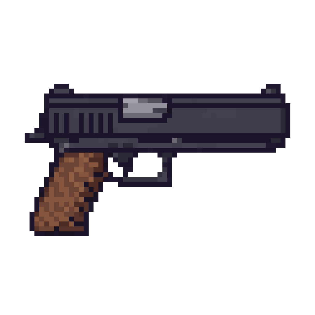 Suing Lawsuit Gun pixel art