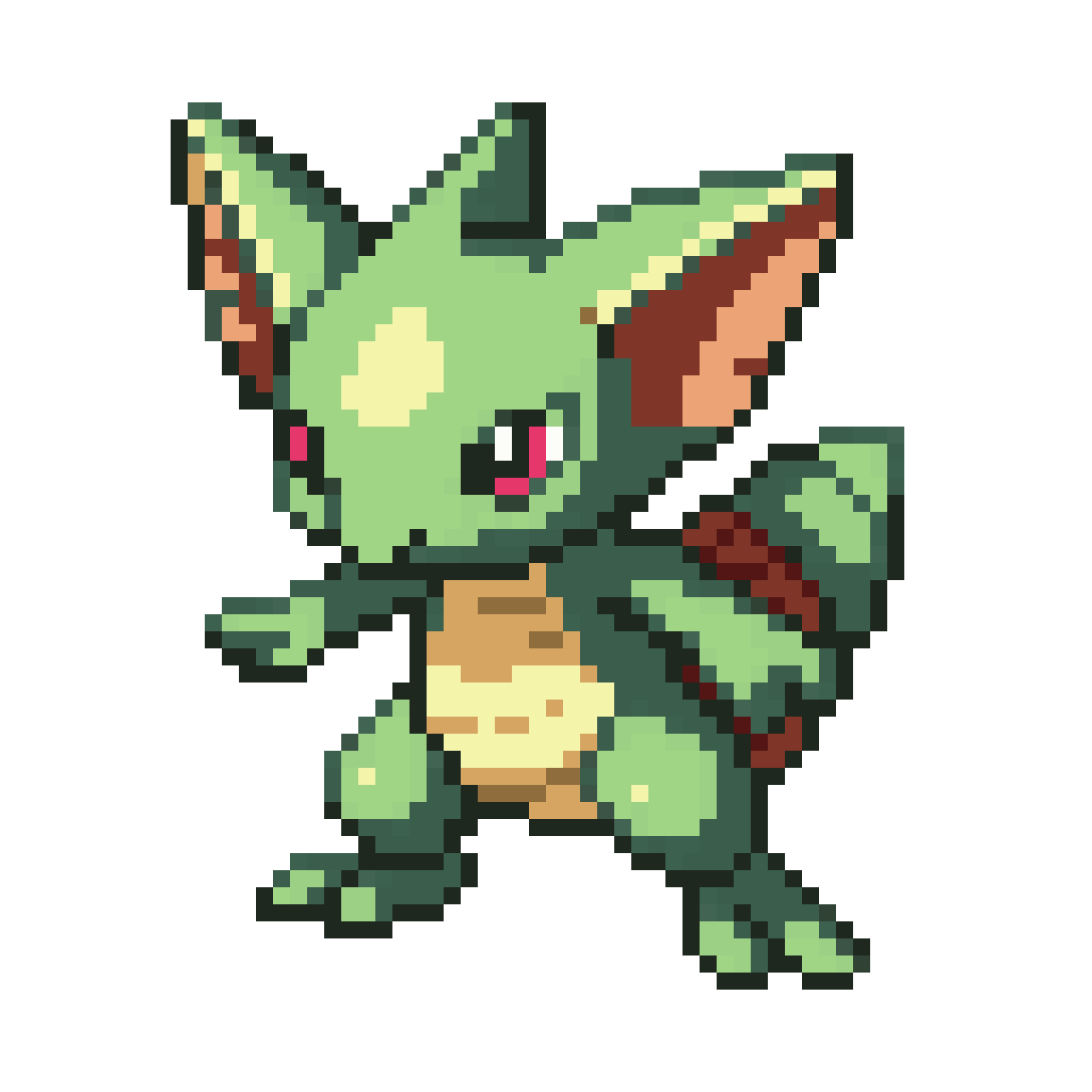 Street Art Pokémon Sprites pixel art