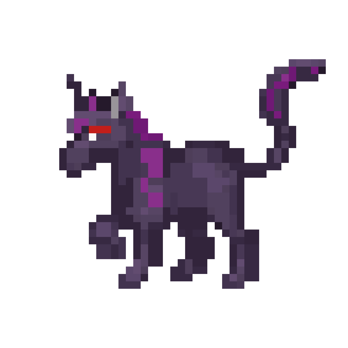 Ghost in Tattered Cloak on Sinking Pirate Ship pixel art
