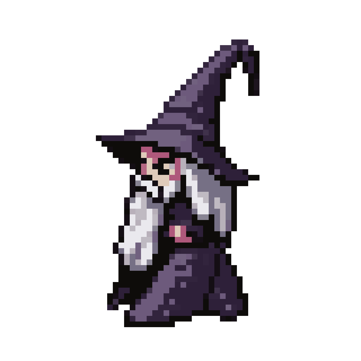 Wizard pixel art