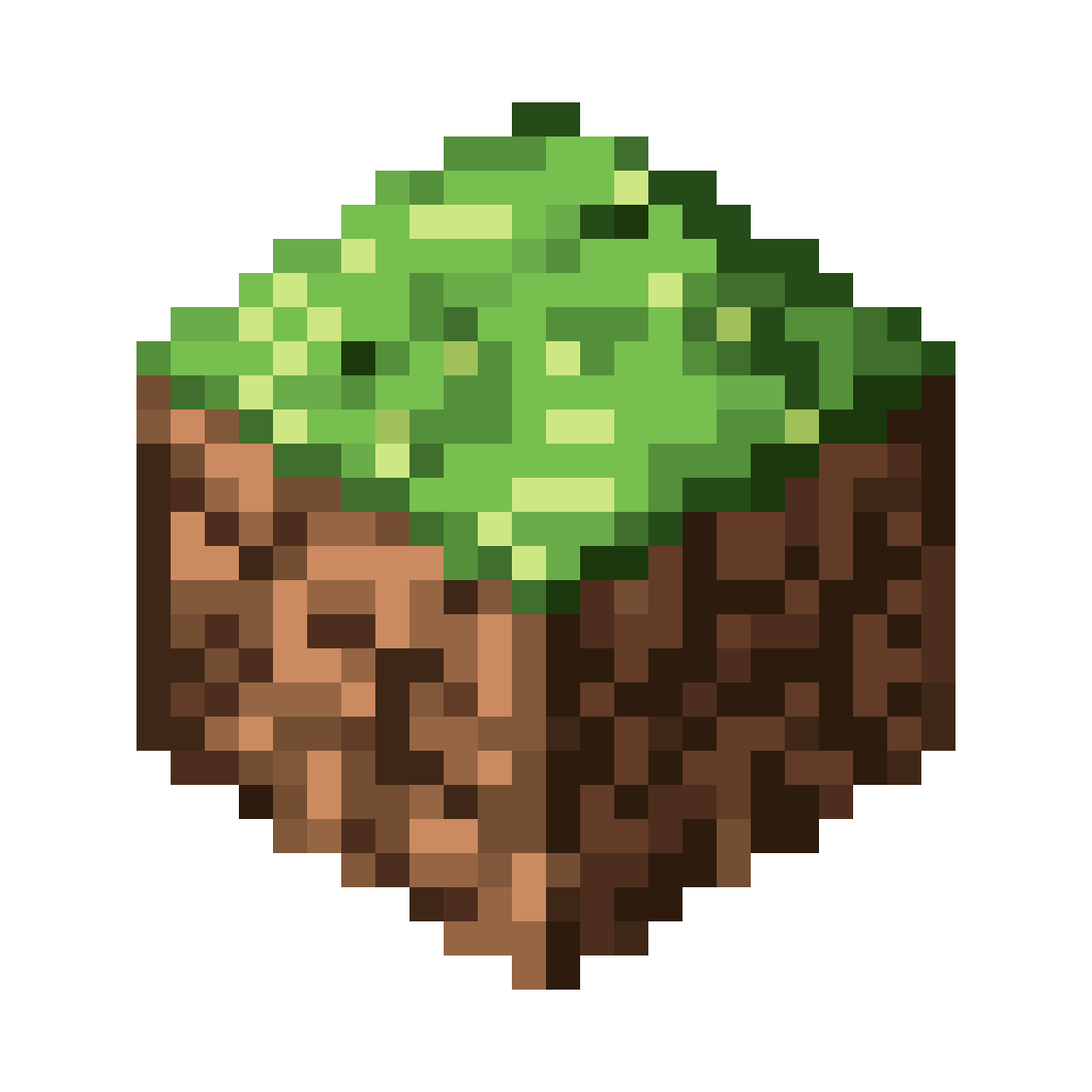 32x32 cube pixel art