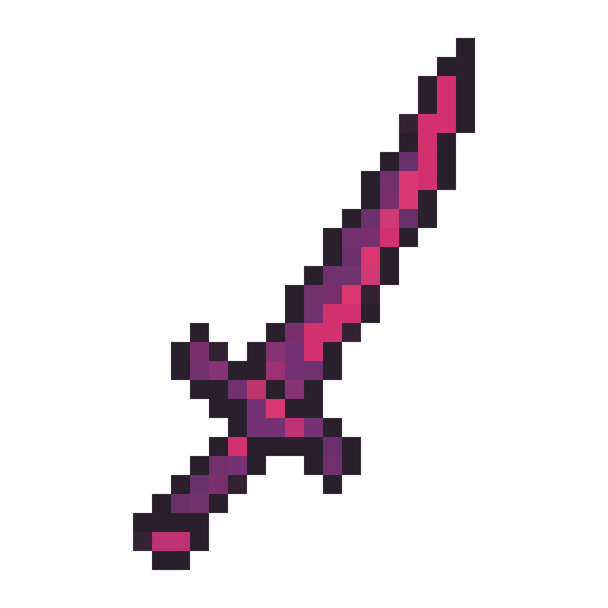 Demon Sword pixel art