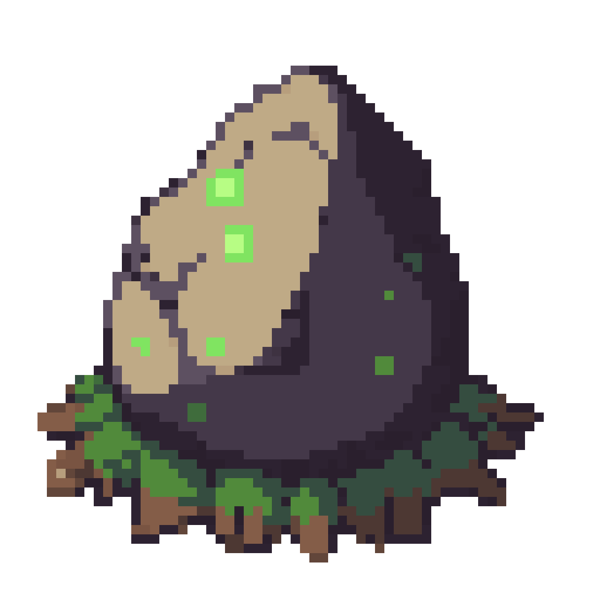 Stone for Farming Game pixel art