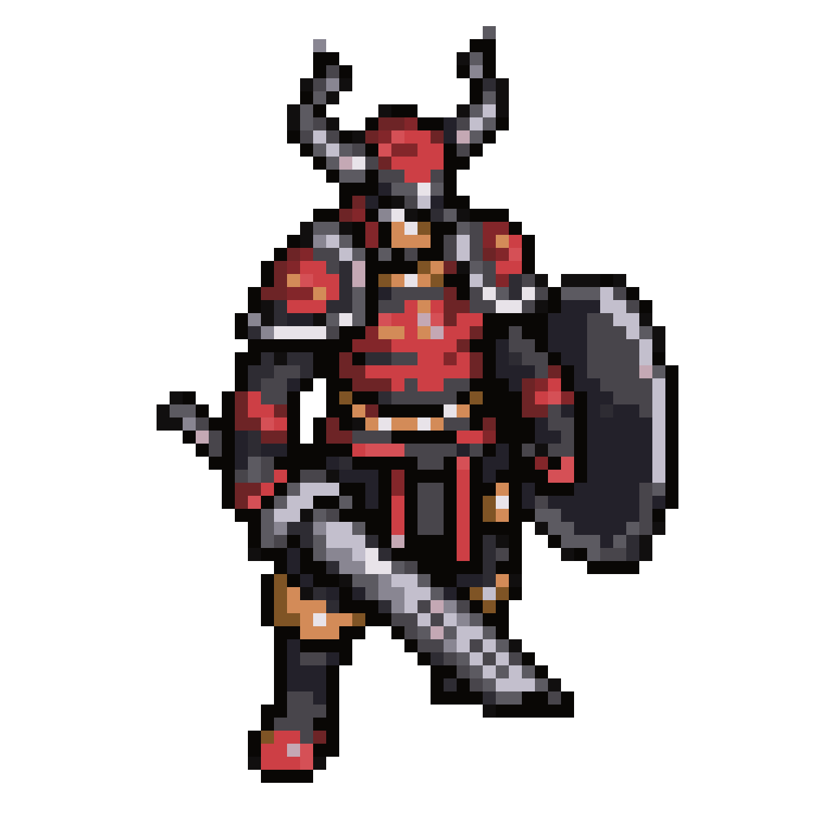 male viking warrior sprite pixel art
