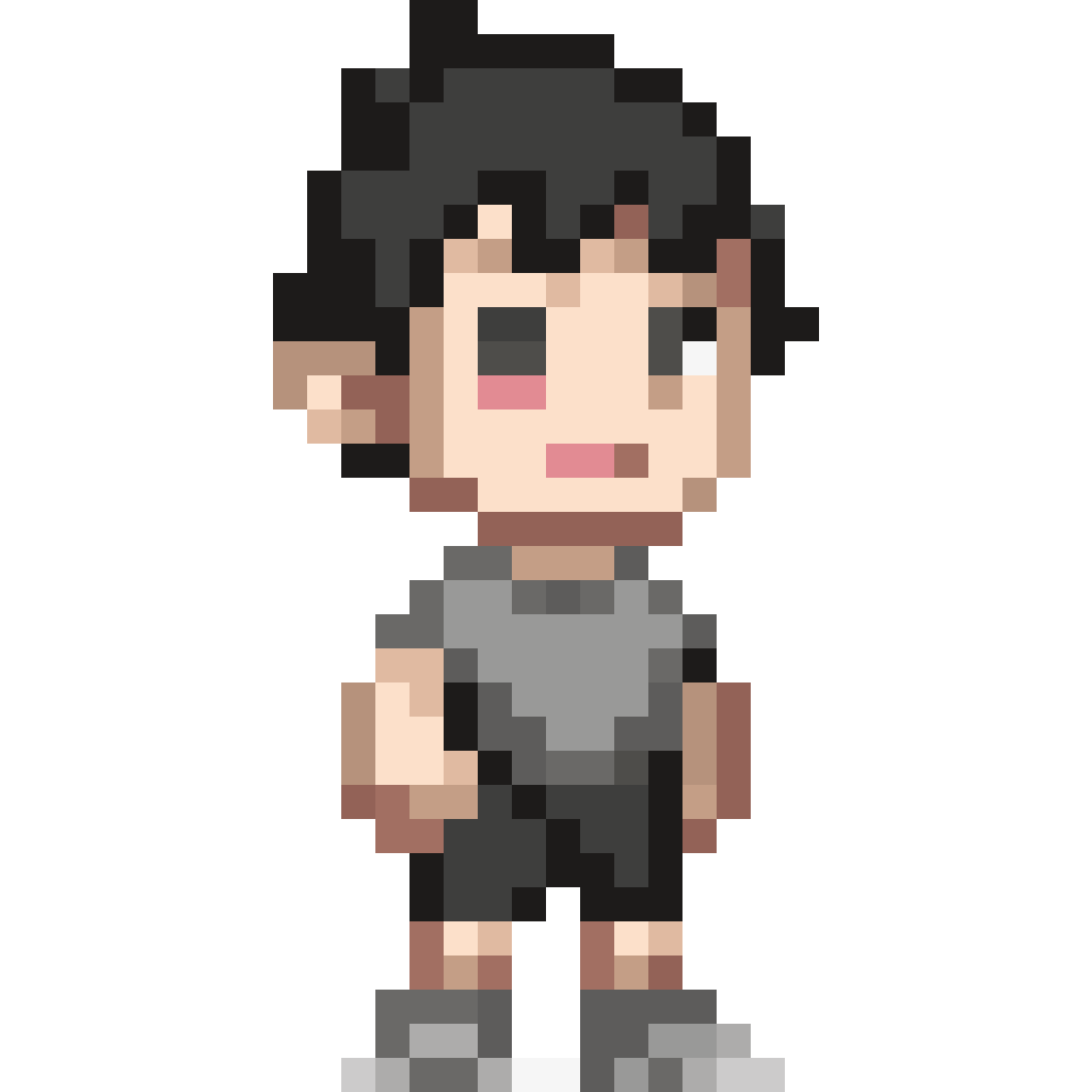 Child Superhero Pixel Art Sprite pixel art
