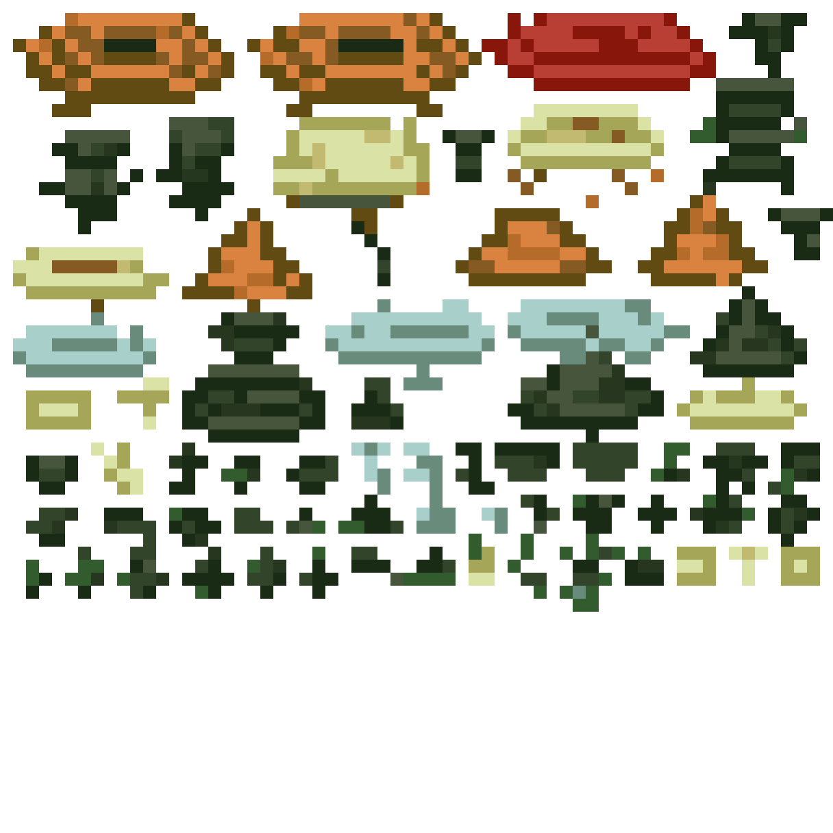 Turkish PvZ 2 Zombie Texture pixel art