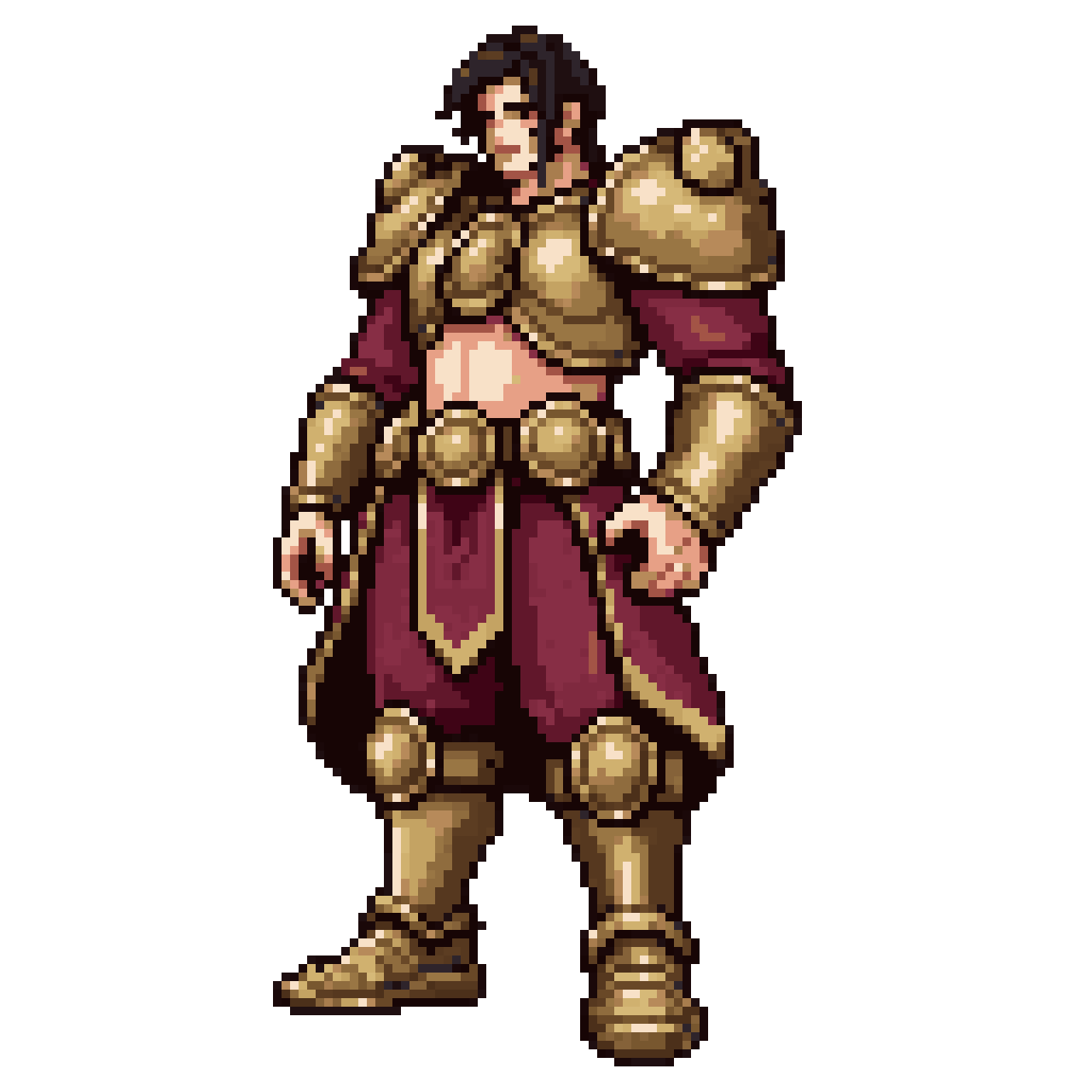 Berserk Prince Sprite pixel art