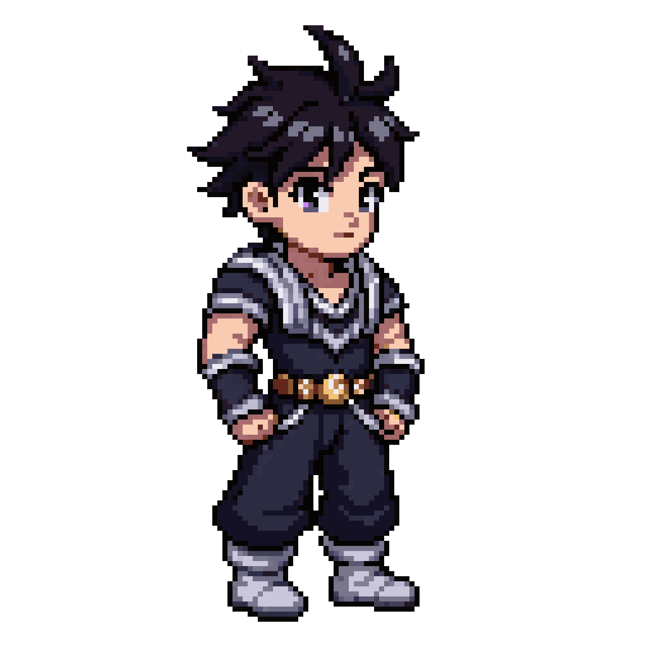 Berserk Prince Video Game Sprite pixel art