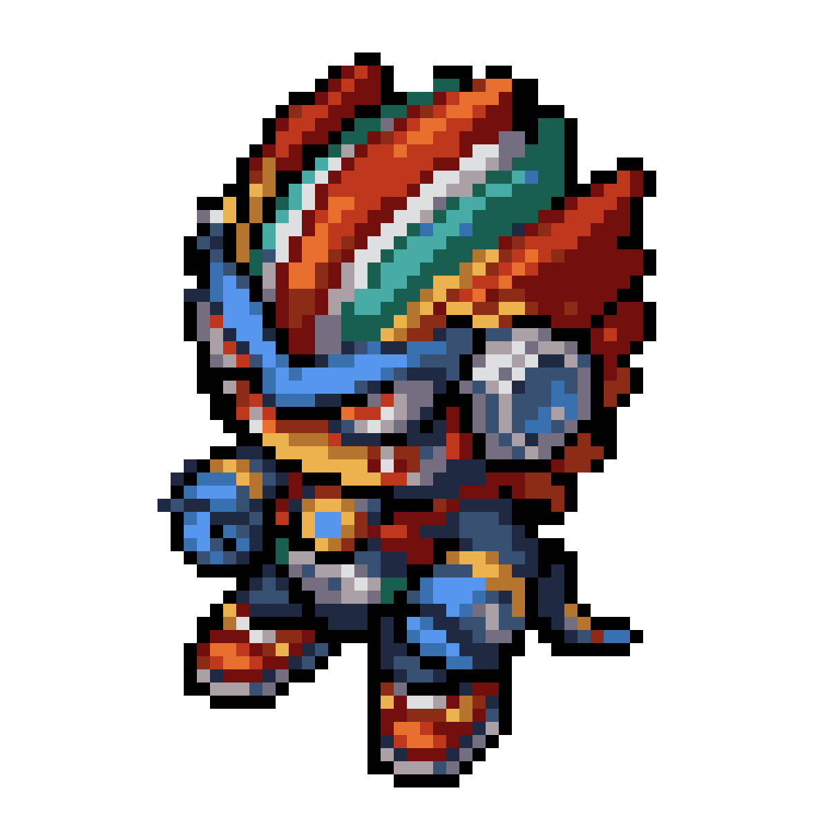 VFX Experience Points Game Effect pixel art