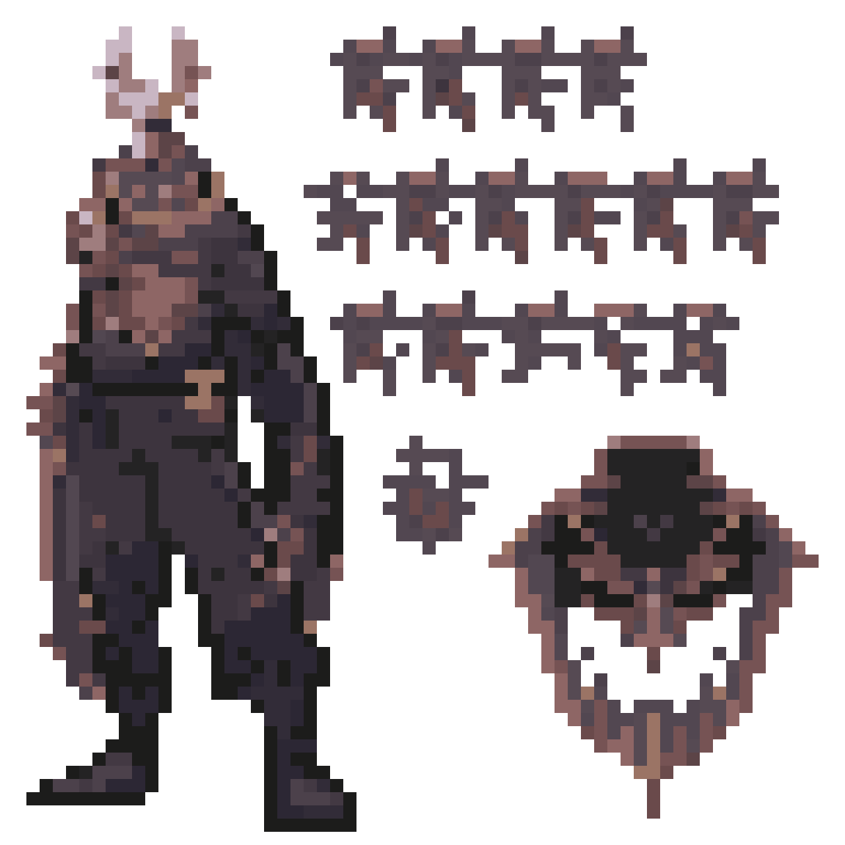 Create this character pixel art