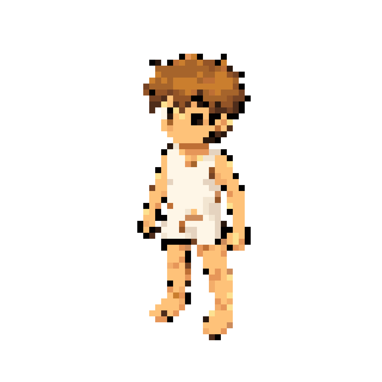 make this pixel art