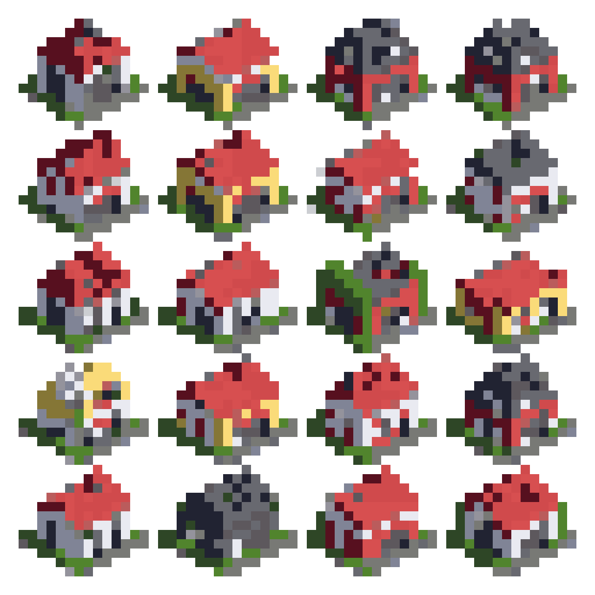 pixel art city building asset pack pixel art
