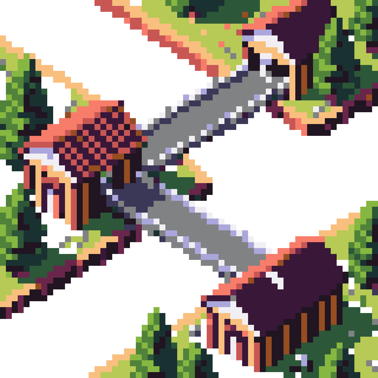 Pixel Art Small Australian City pixel art