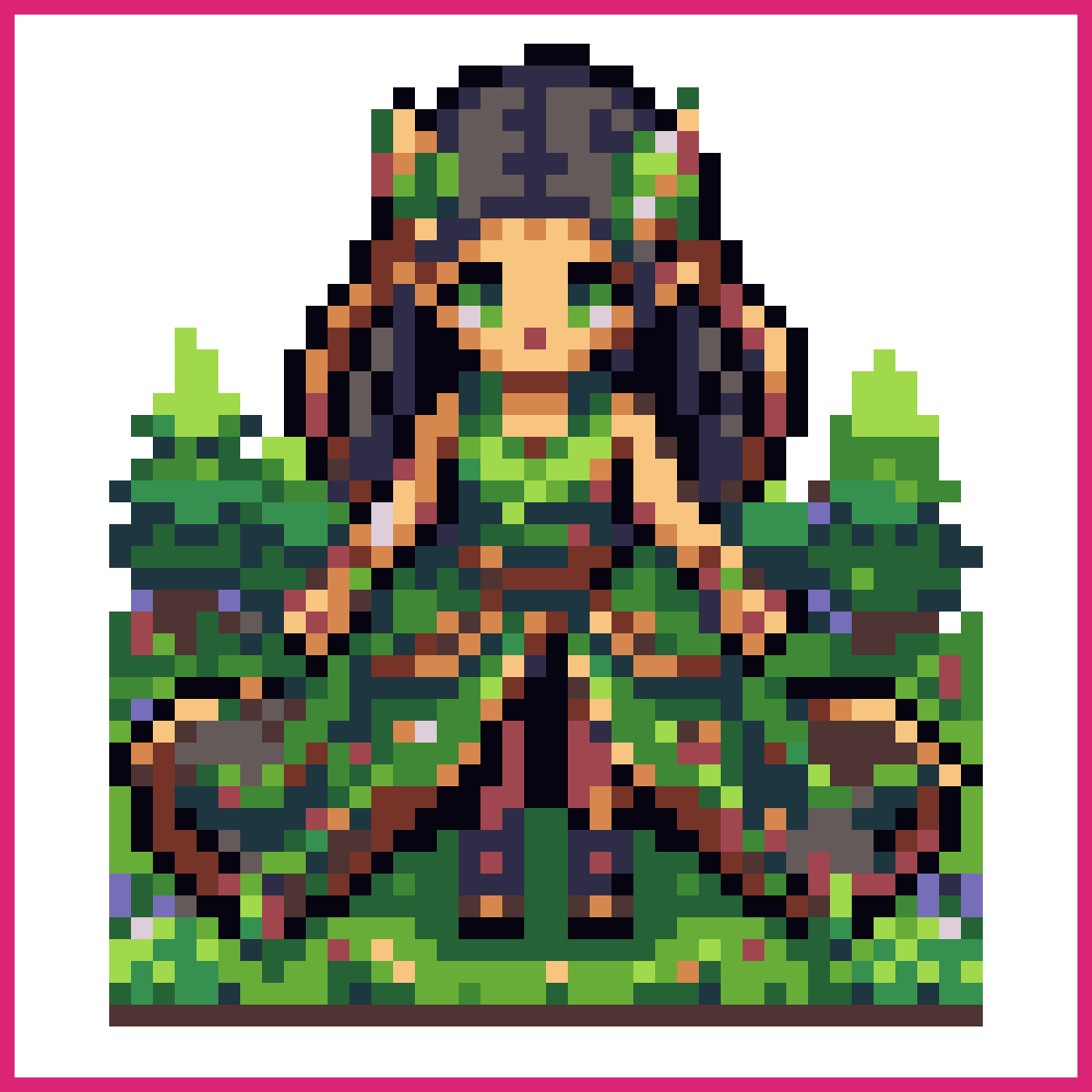 natural elven dress forest