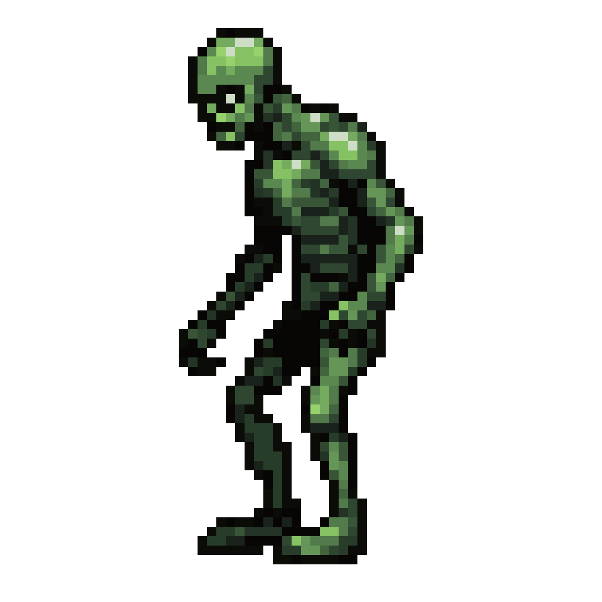 Zombie Character pixel art