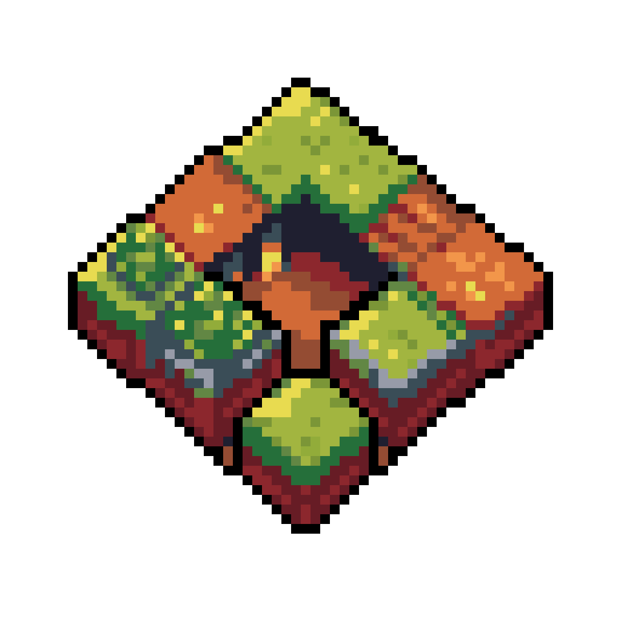16x16 pixel dungeon floor bricks pixel art