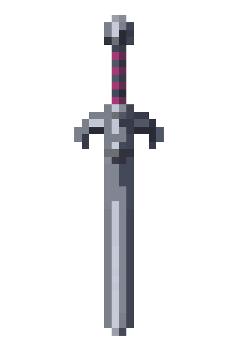 iron sword pixel art