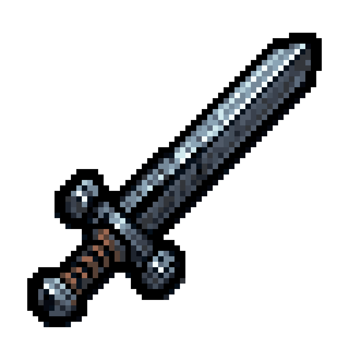iron sword pixel art
