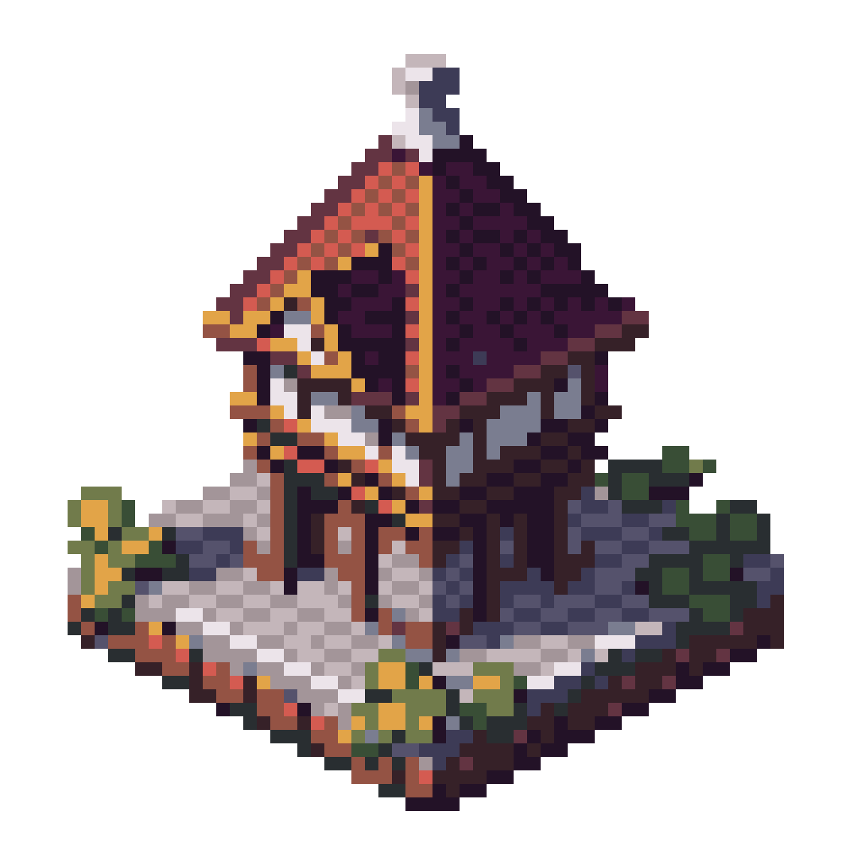 Imame in Mach Style pixel art