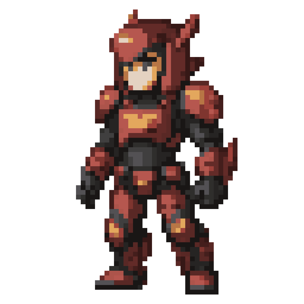 8 Bit Miner pixel art