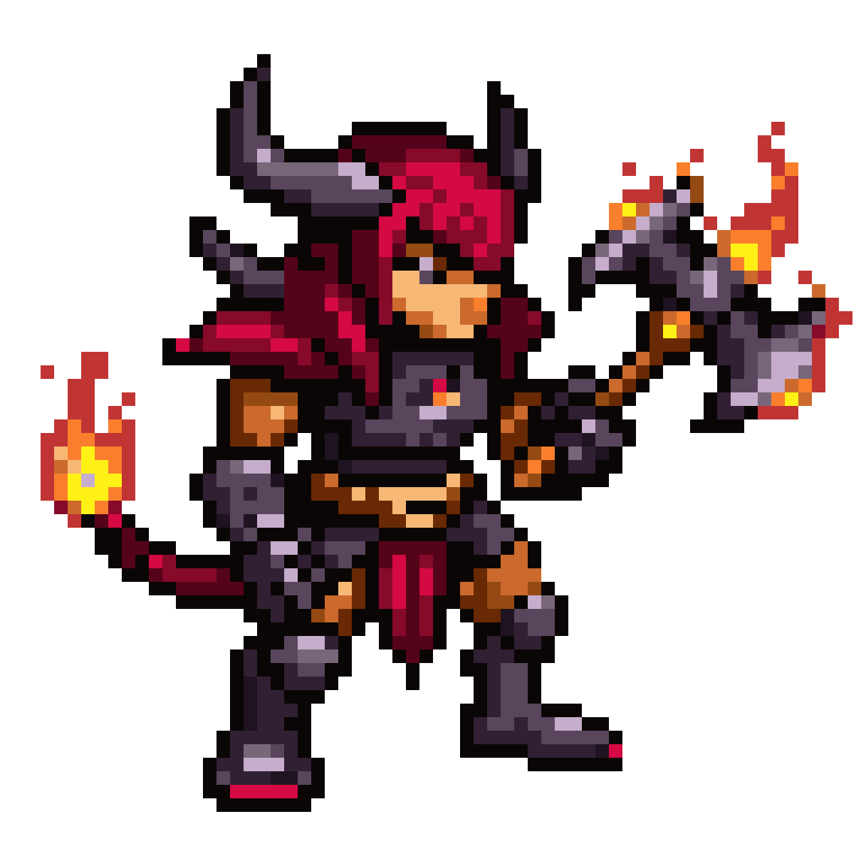 Infernus the Demon Character pixel art