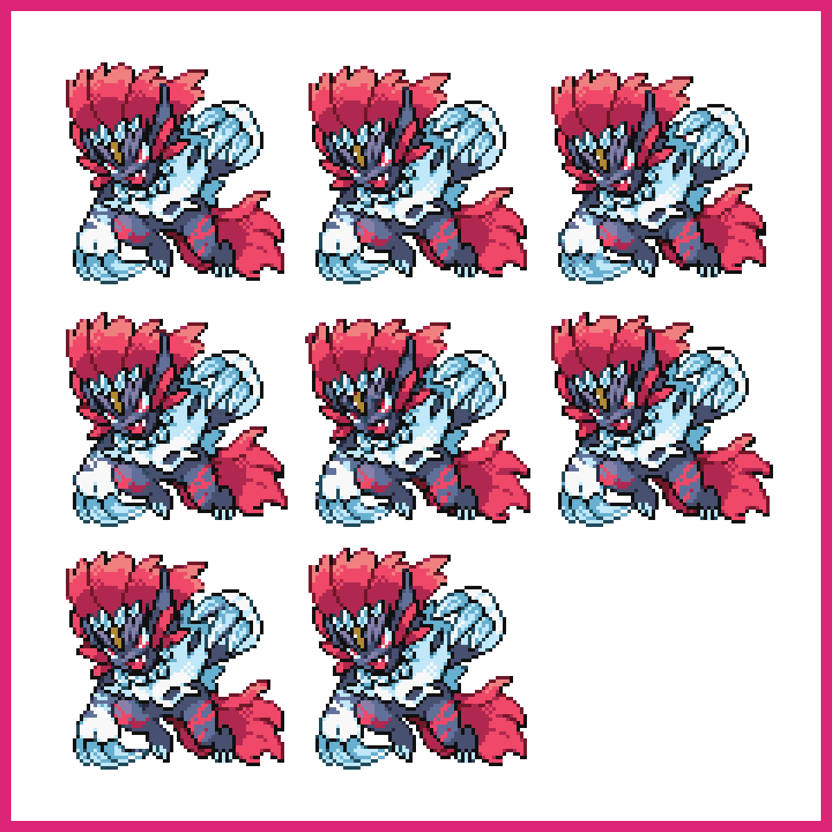 Fierce Dragon Creature Idle Pose