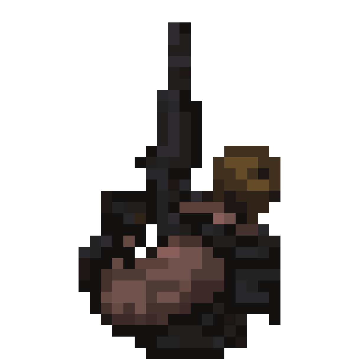 Tactical Operator Game Sprite pixel art