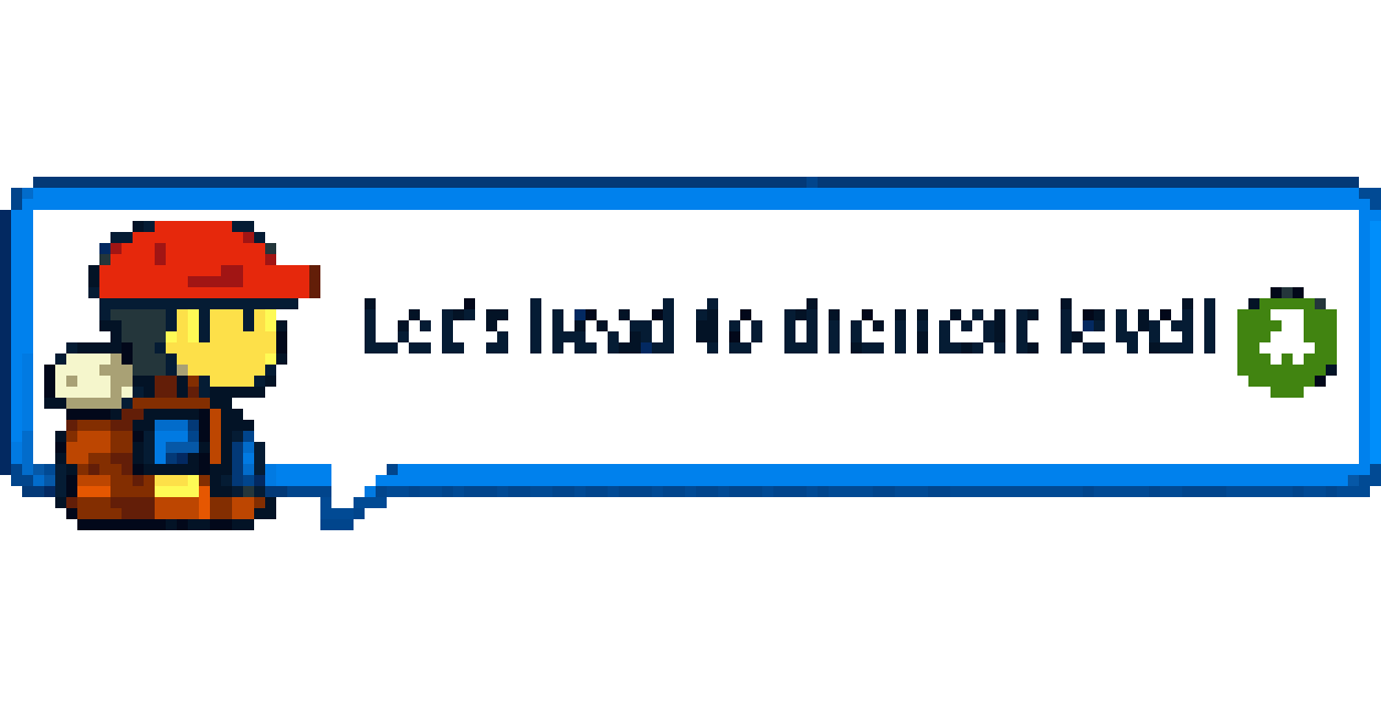 dialogue box pixel art