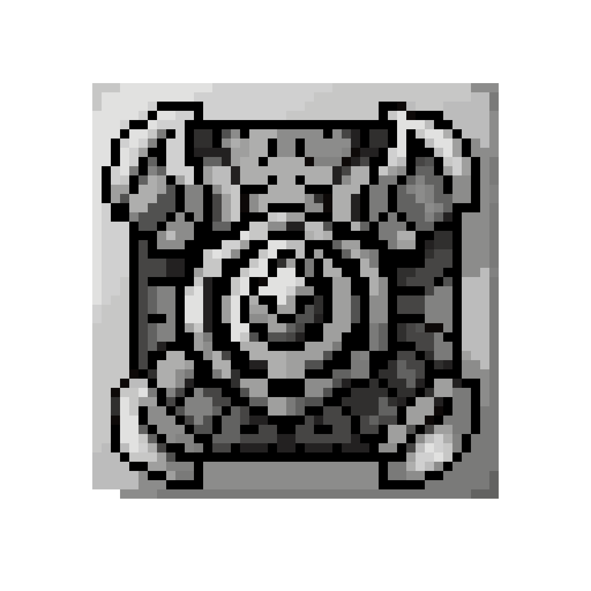 grayscale armor equipment slot icon pixel art