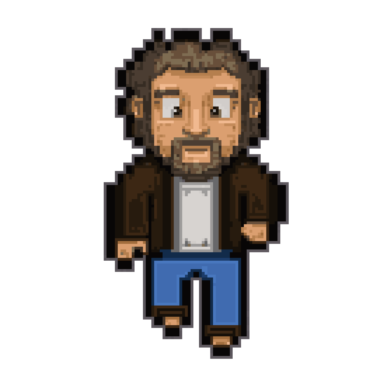 Idle Pose for Sprite pixel art