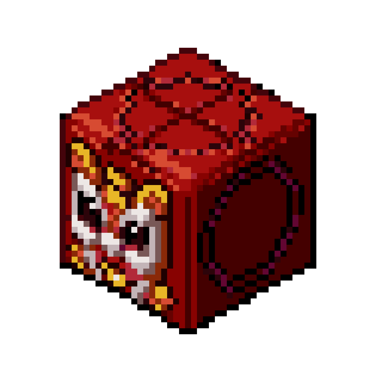 Cube Character pixel art