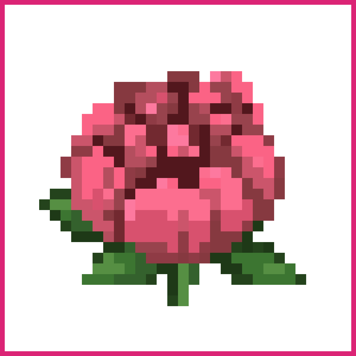 cute petals 9x9 pixels