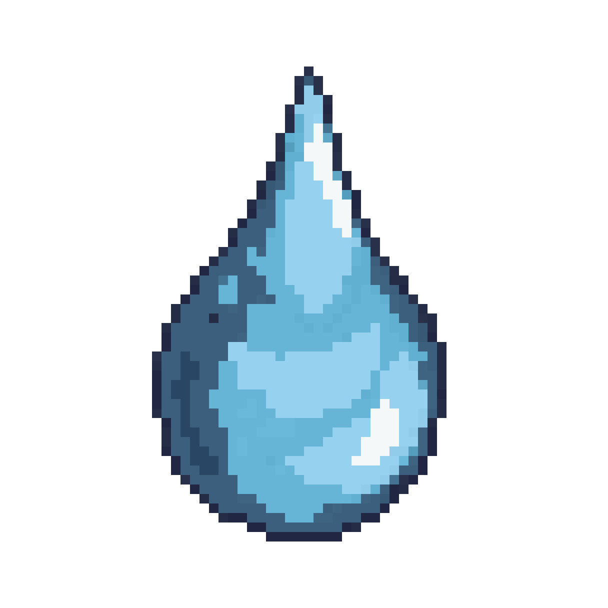 Water Elemental Spirit pixel art