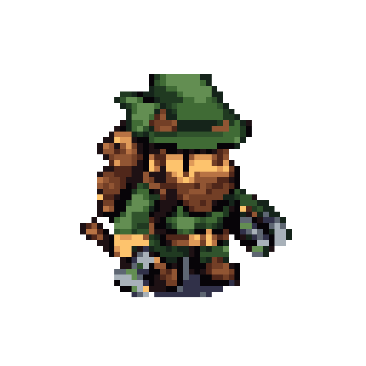 Forester Character Sprite pixel art