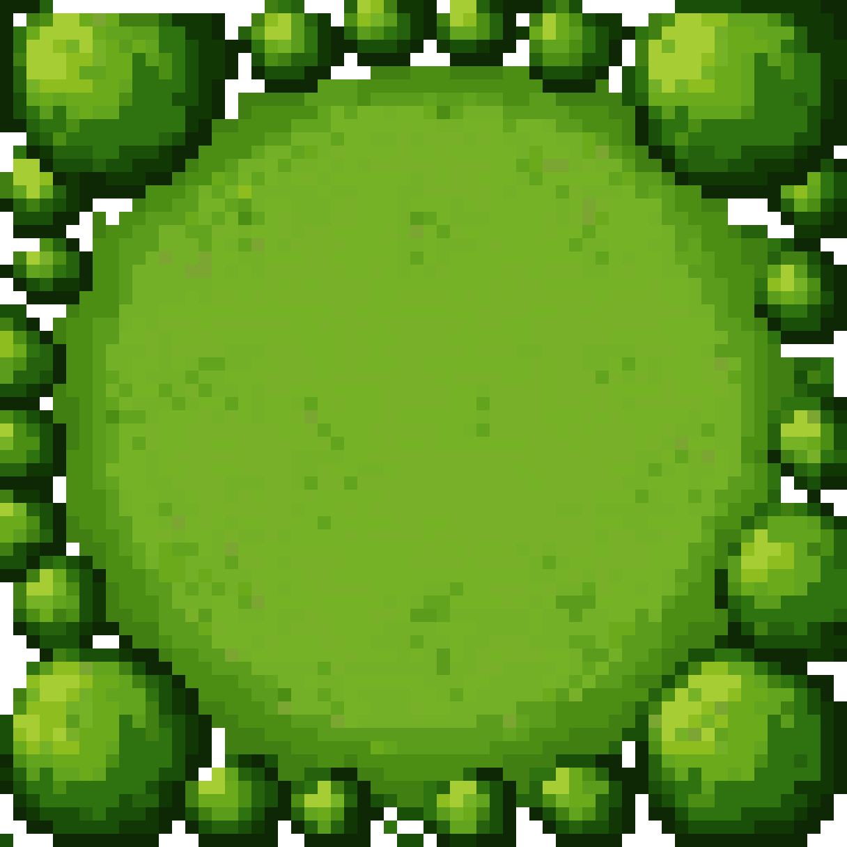 top-down seamless grass terrain tile pixel art