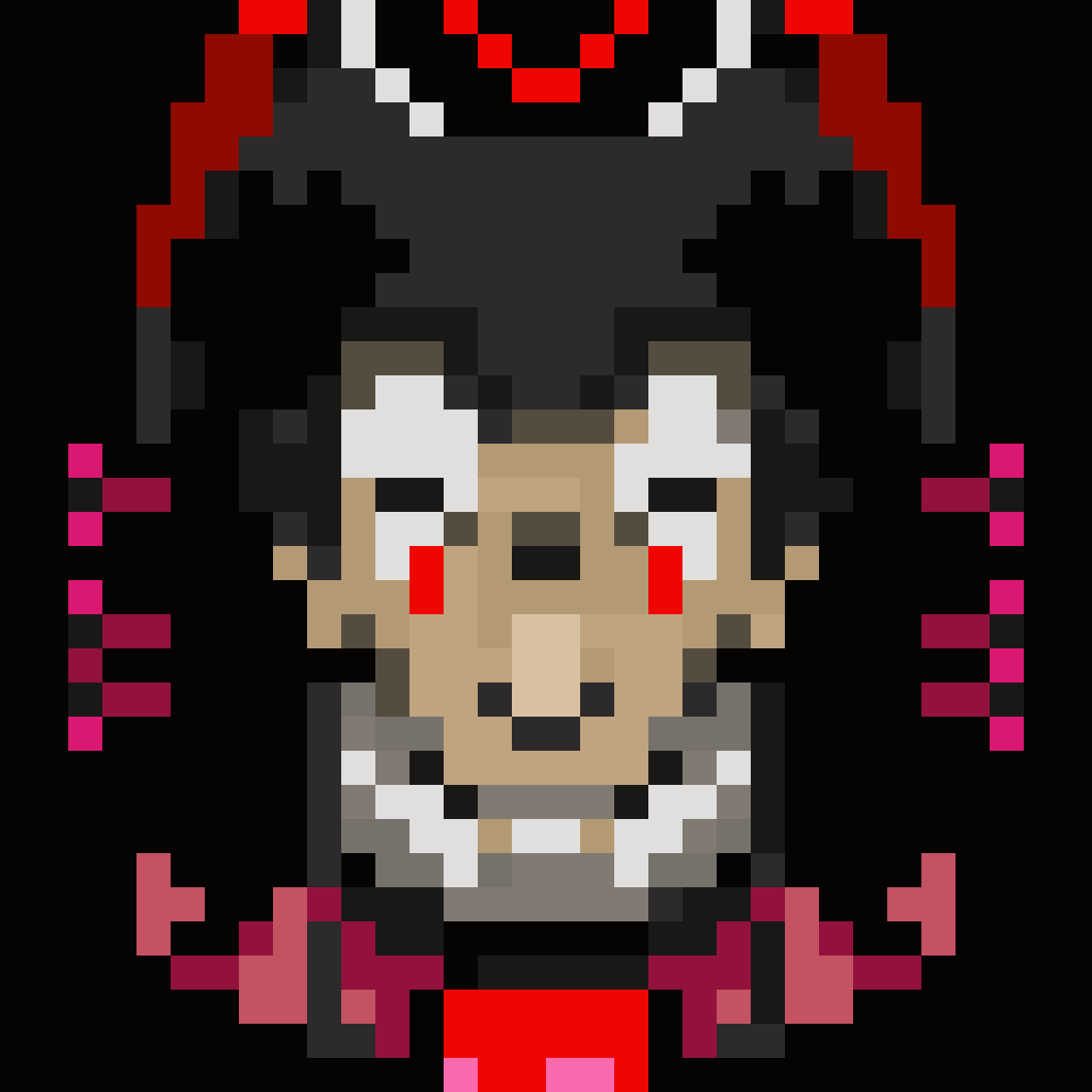 Battle Maid Sprite pixel art