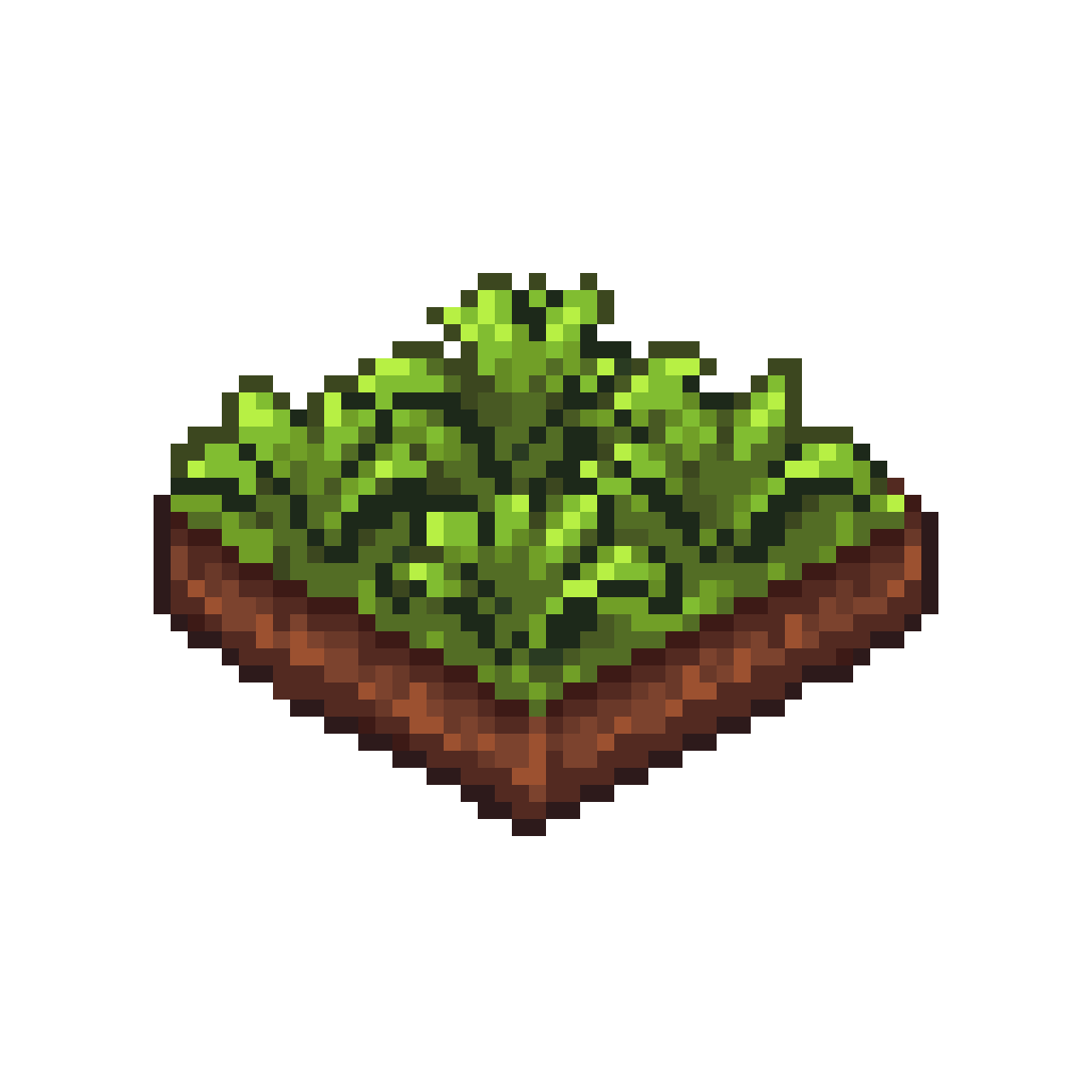 grass tile pixel art