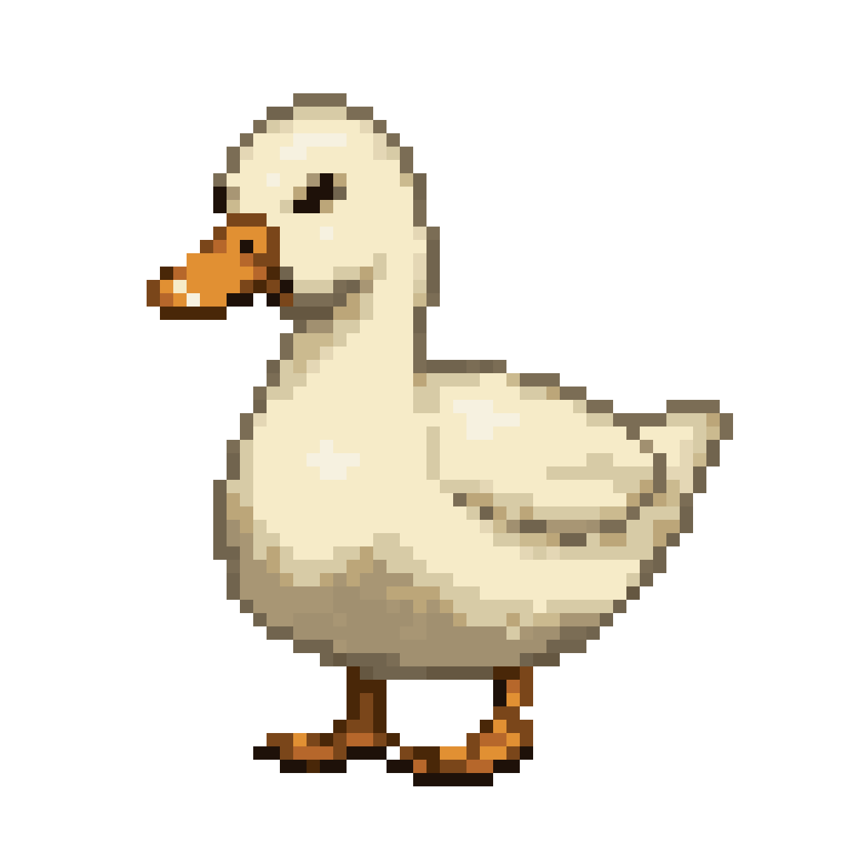 Duck (Drake) Sprite pixel art
