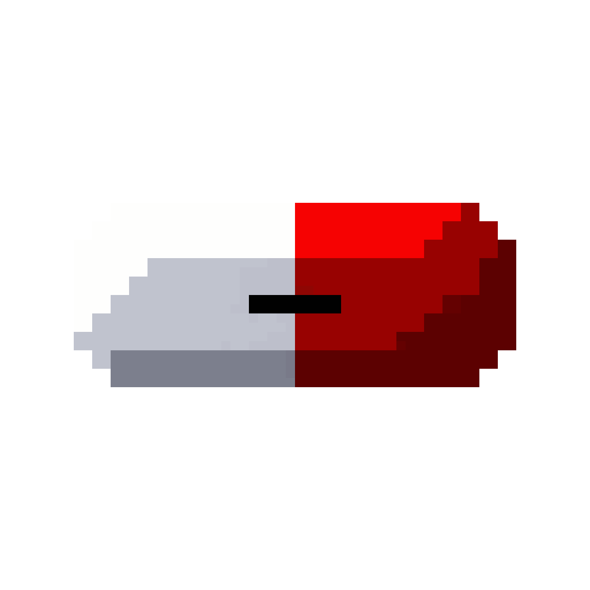 Capsule Corp Medicine Pill Capsule pixel art