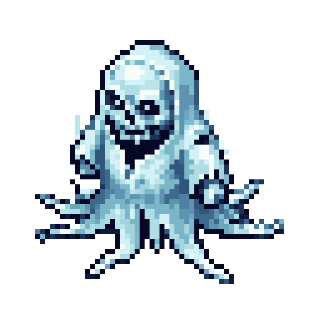 Vengeful Spirit Asylum Patient Ghost pixel art