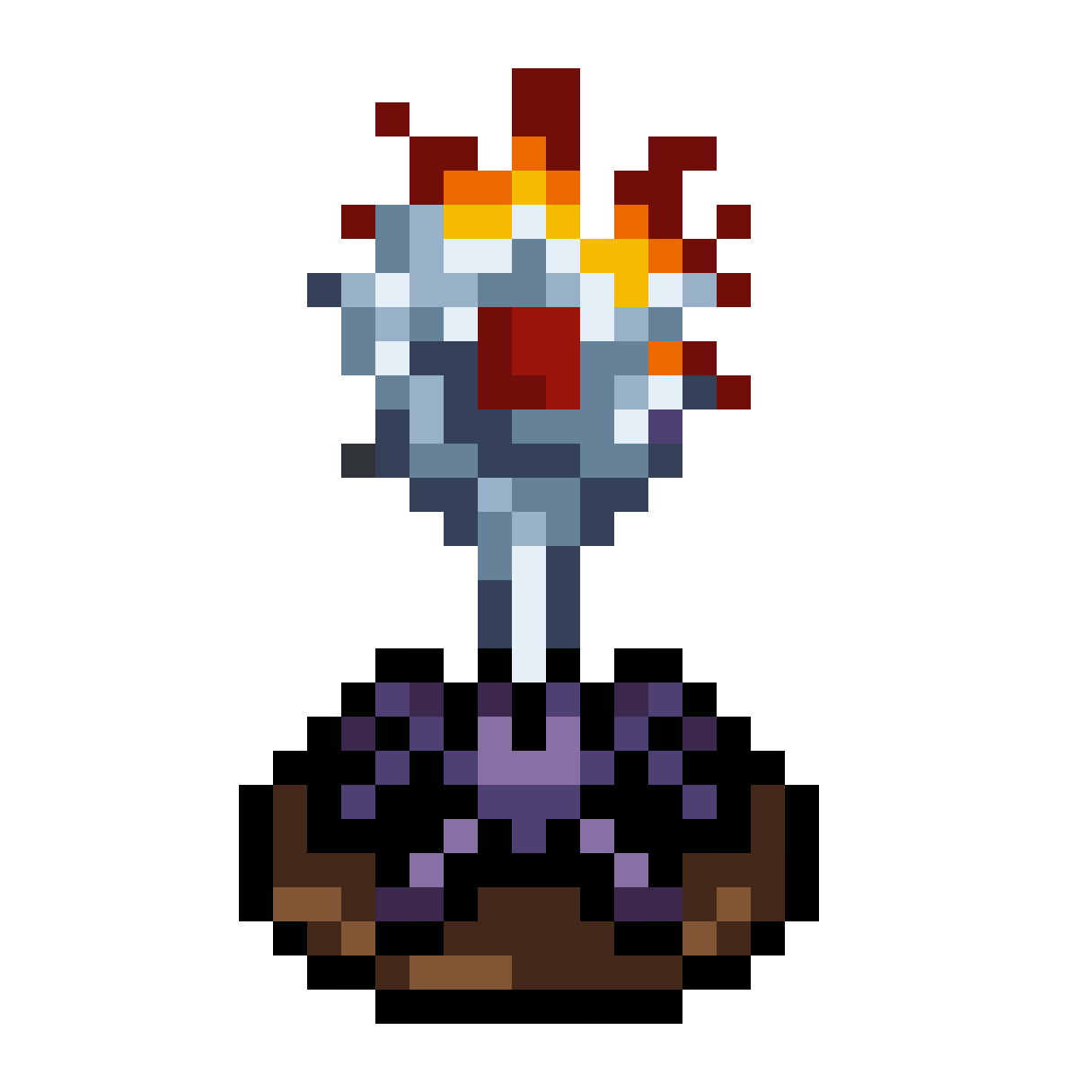 Spider Web Projectile Sprite Variants pixel art