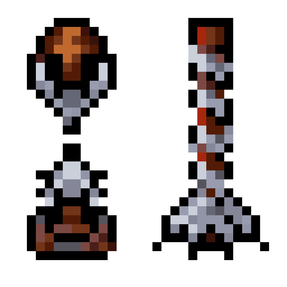 Spider Web Projectile Variants pixel art