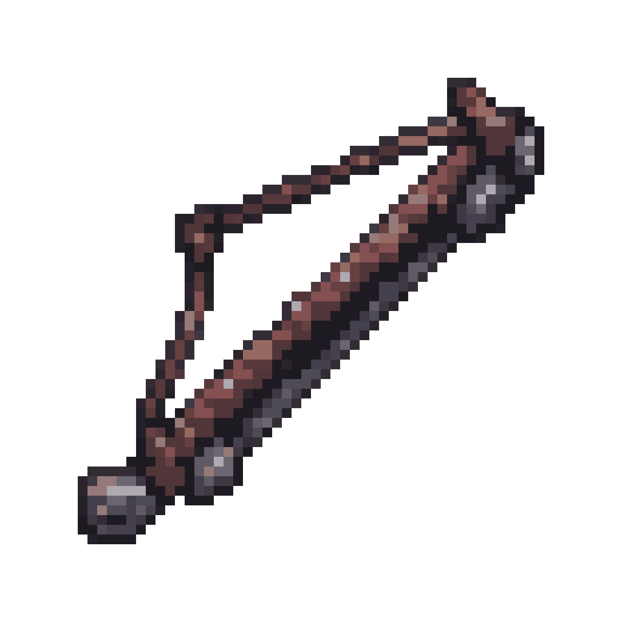 Fantasy Crossbow Sprite for MMORPG pixel art