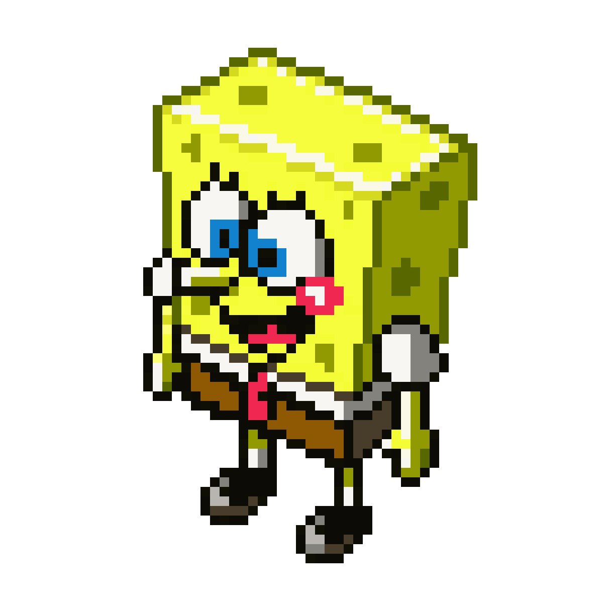SpongeBob SquarePants pixel art