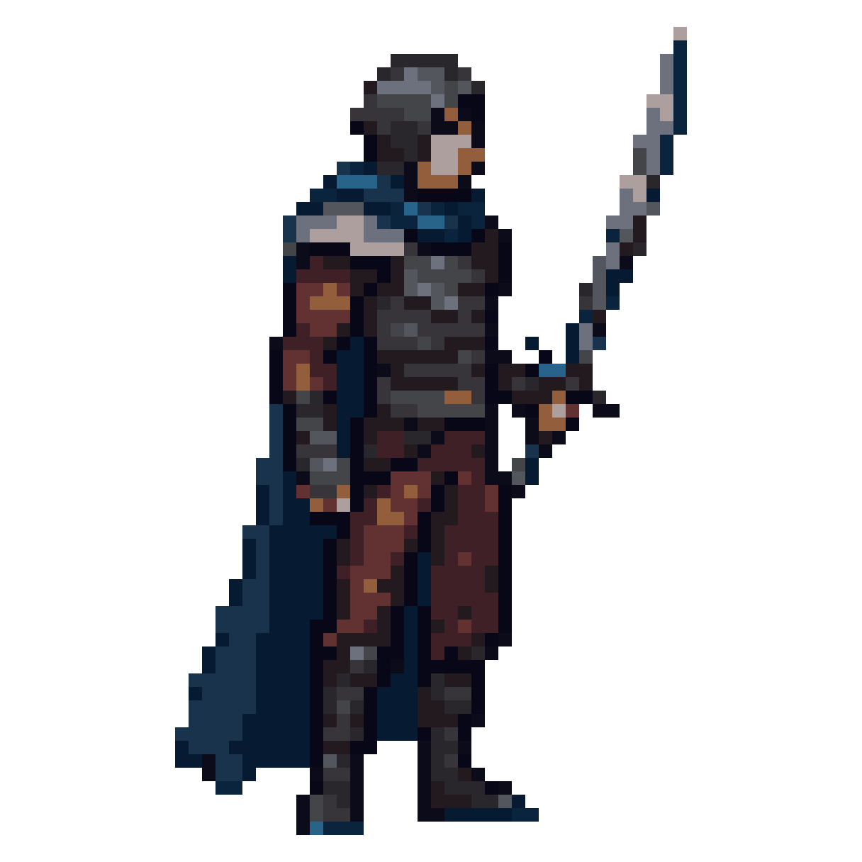 Swordsman pixel art