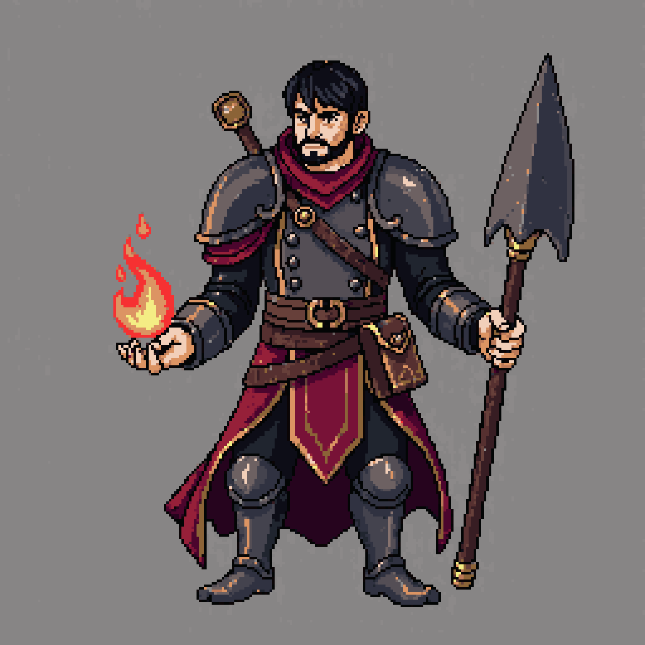 - Charakter protrait - Merchant pixel art